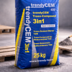 trendyCEM 400 | Trass-Compound 3in1 Haftschlämme
